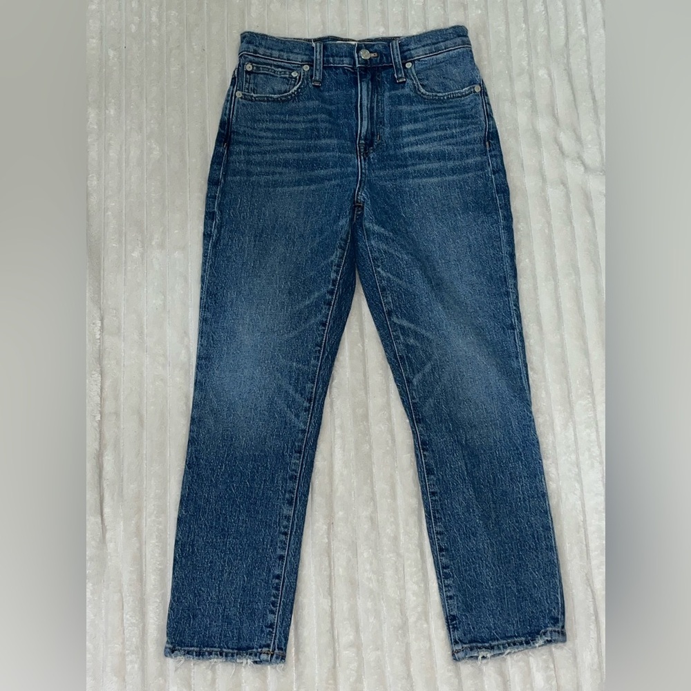 Women’s Madewell High-Rise Slim Crop BoyJean • Size 25